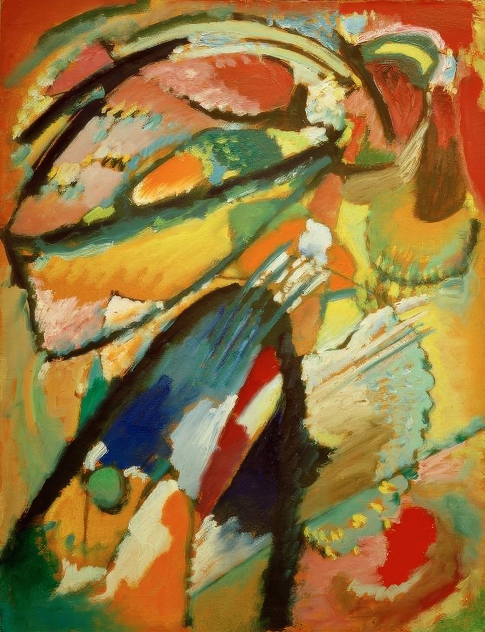 Az utolsó ítélet angyala alkotó: Wassily Kandinsky
