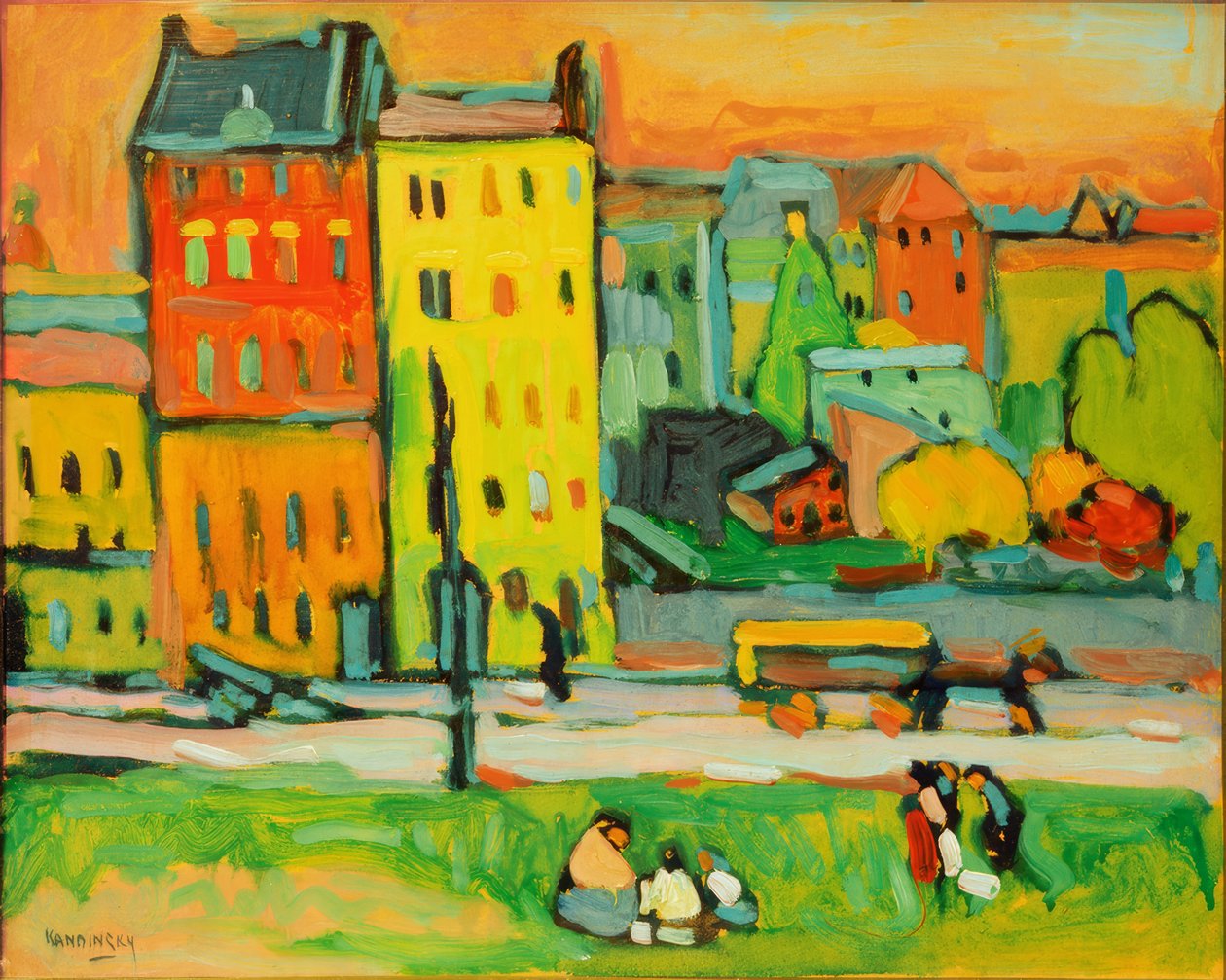Házak Münchenben alkotó: Wassily Kandinsky