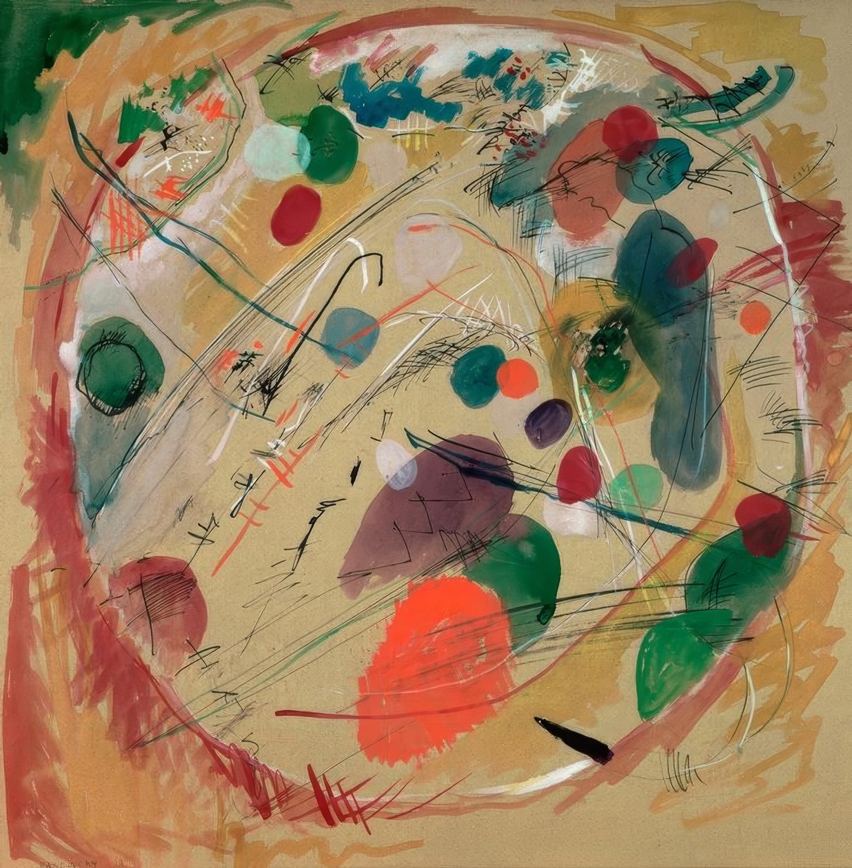 Egy körben alkotó: Wassily Kandinsky
