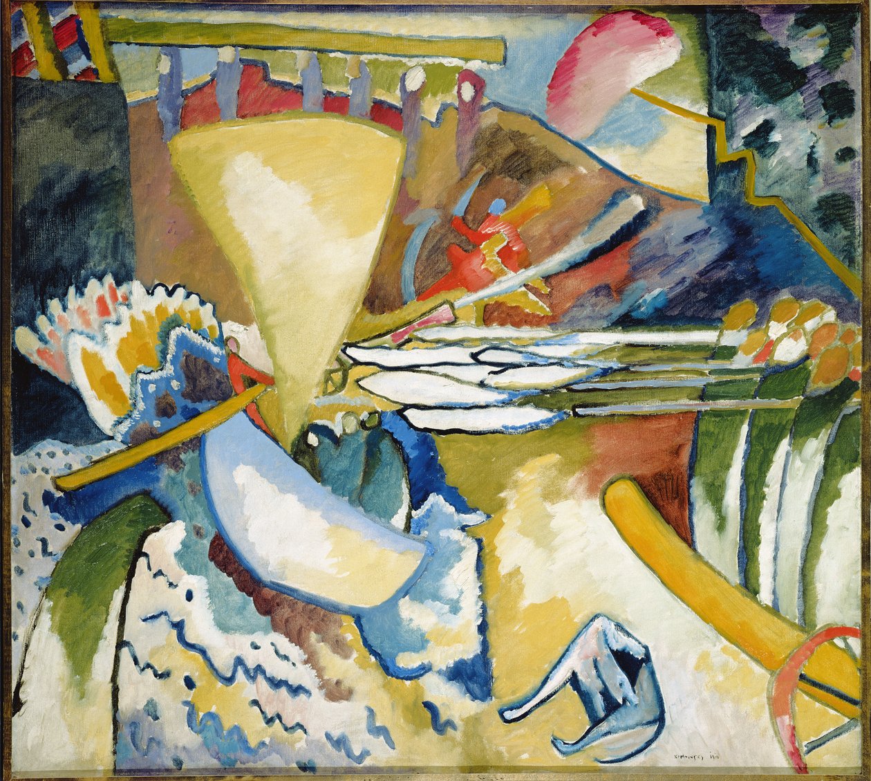 Improvizáció, 1910 alkotó: Wassily Kandinsky