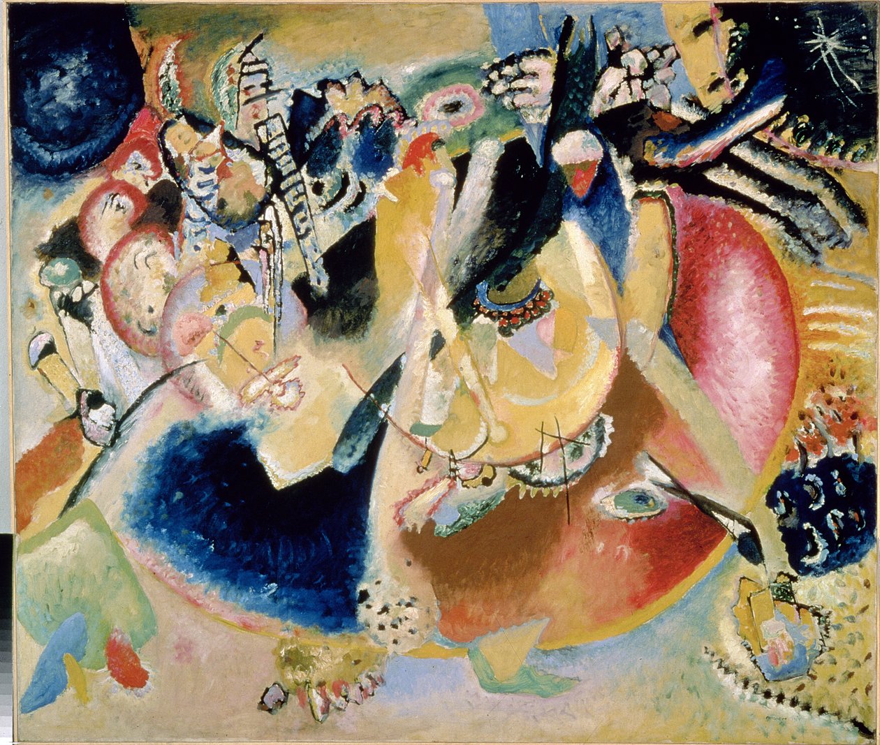 Hideg formák rögtönzése, 1914 alkotó: Wassily Kandinsky