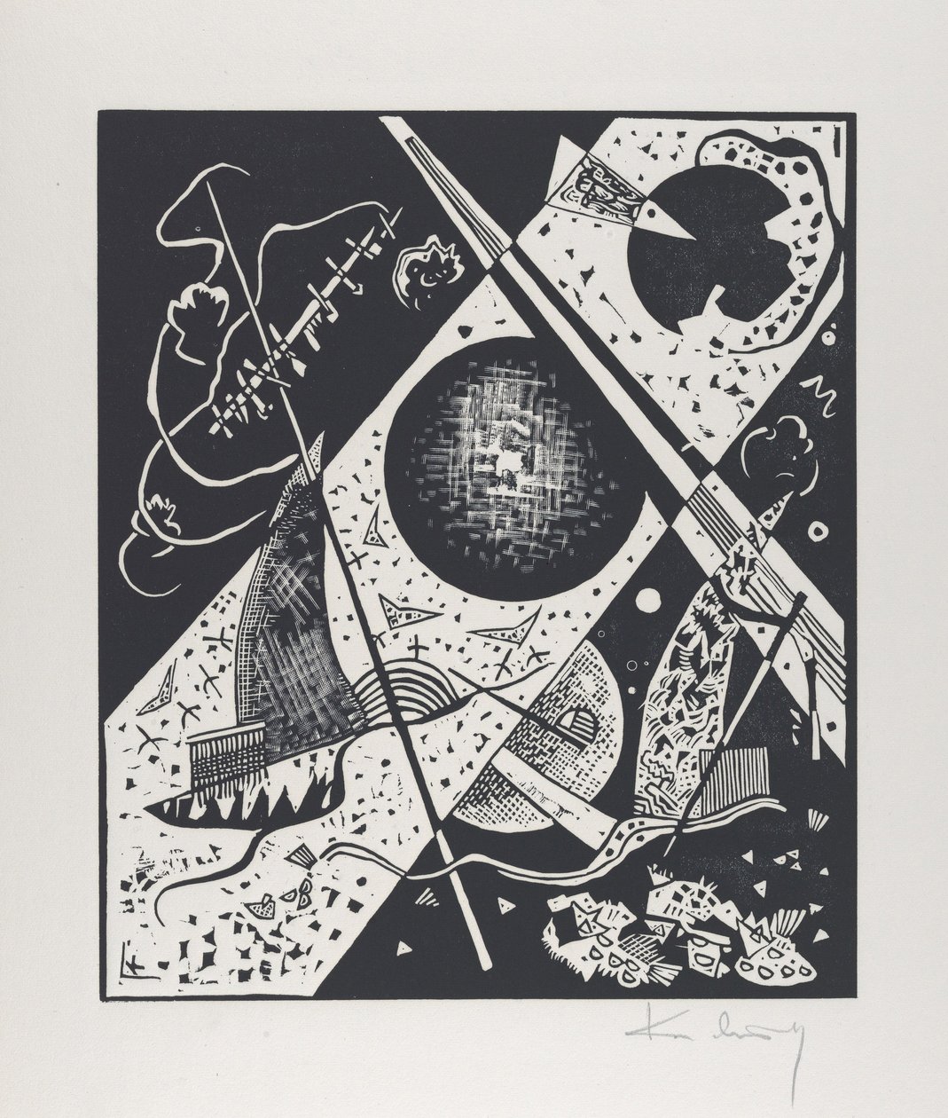 Kis világok VI, 1922 alkotó: Wassily Kandinsky