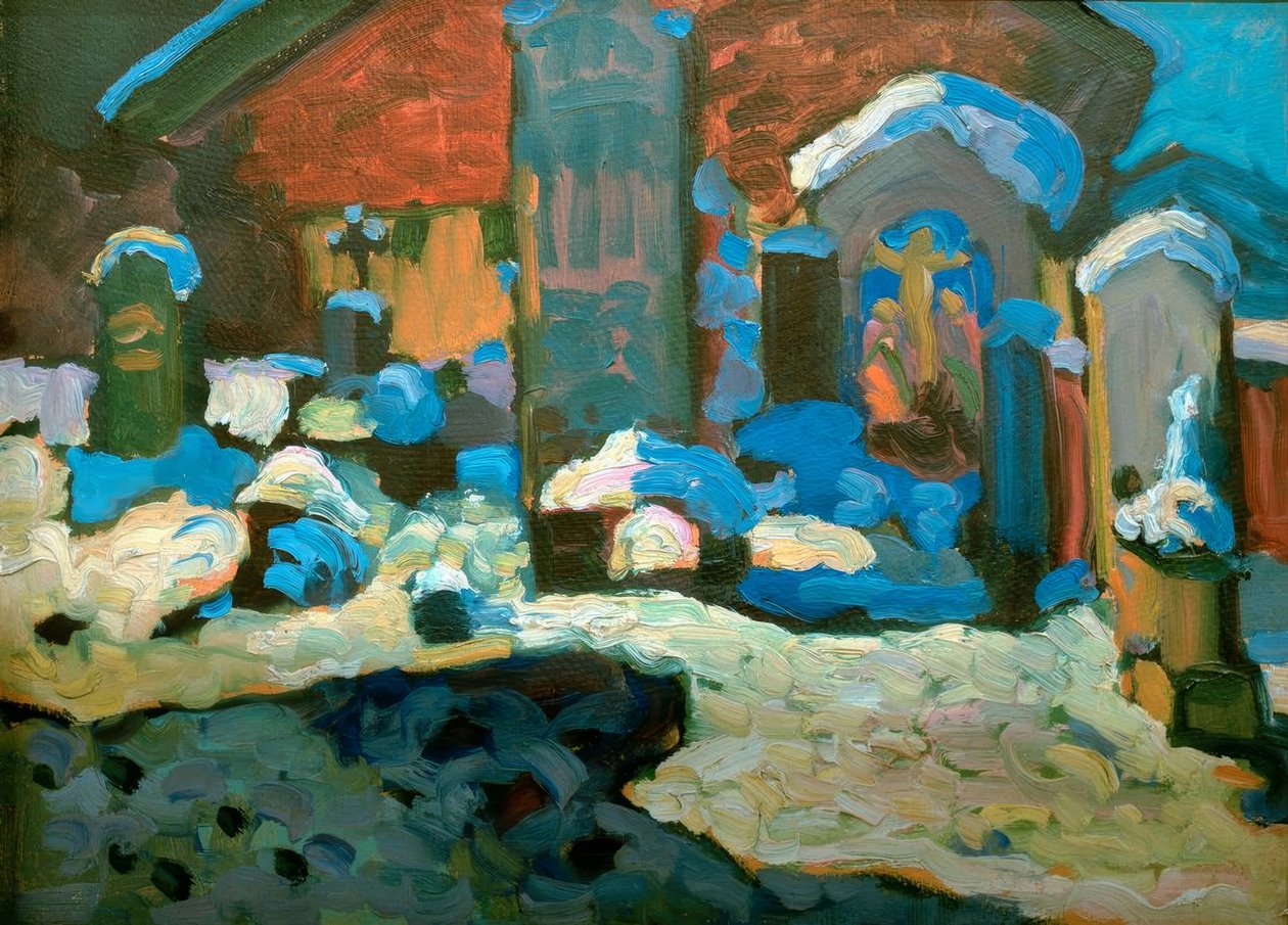 Kochel – Friedhof alkotó: Wassily Kandinsky