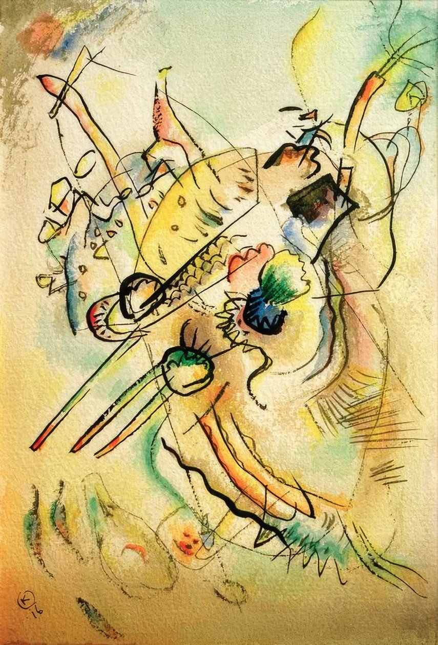 D összetétel alkotó: Wassily Kandinsky