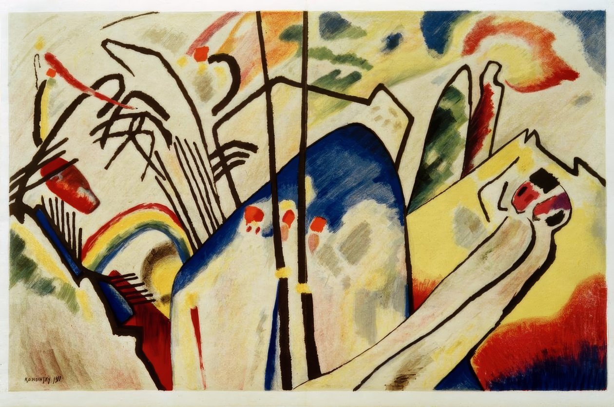 Összetétel IV alkotó: Wassily Kandinsky