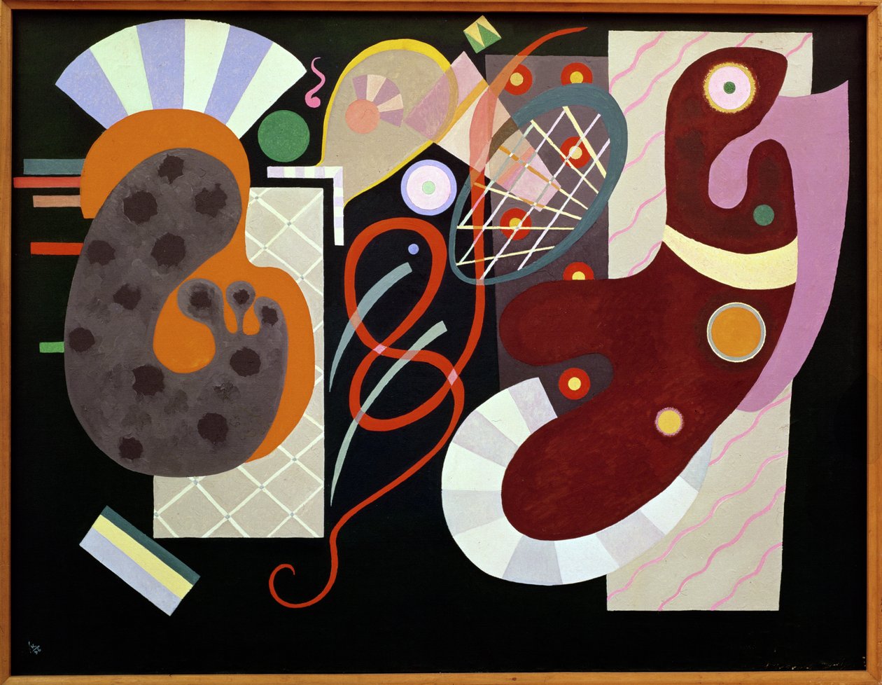 Vörös csomó, 1936 alkotó: Wassily Kandinsky