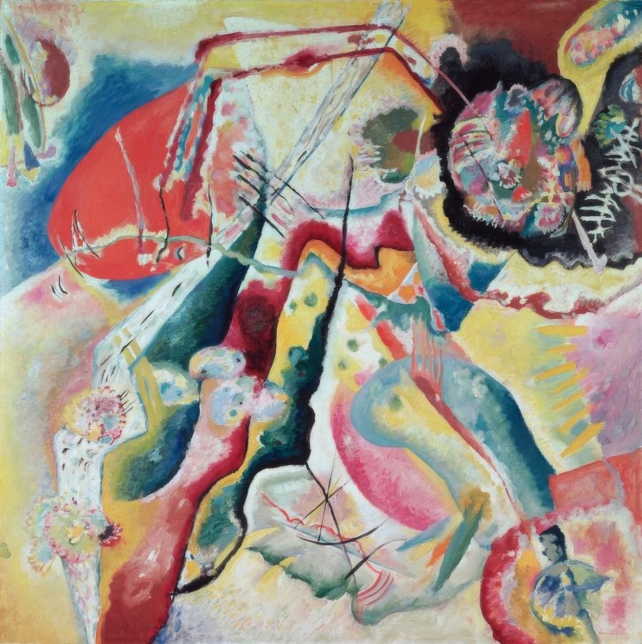 piros pont alkotó: Wassily Kandinsky