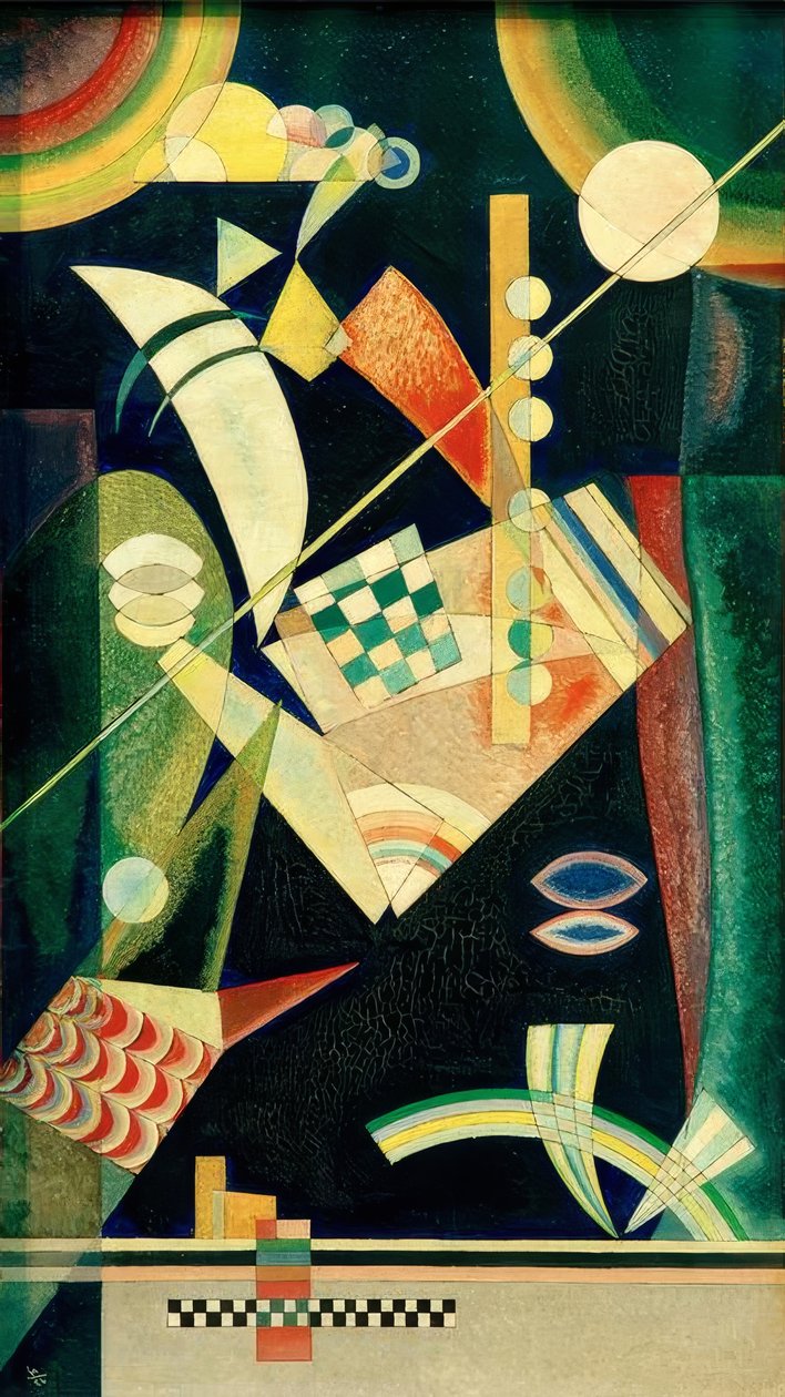 Éles keménység alkotó: Wassily Kandinsky