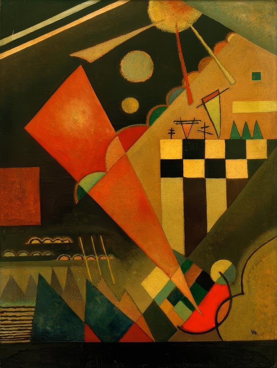 Éles rózsaszín alkotó: Wassily Kandinsky
