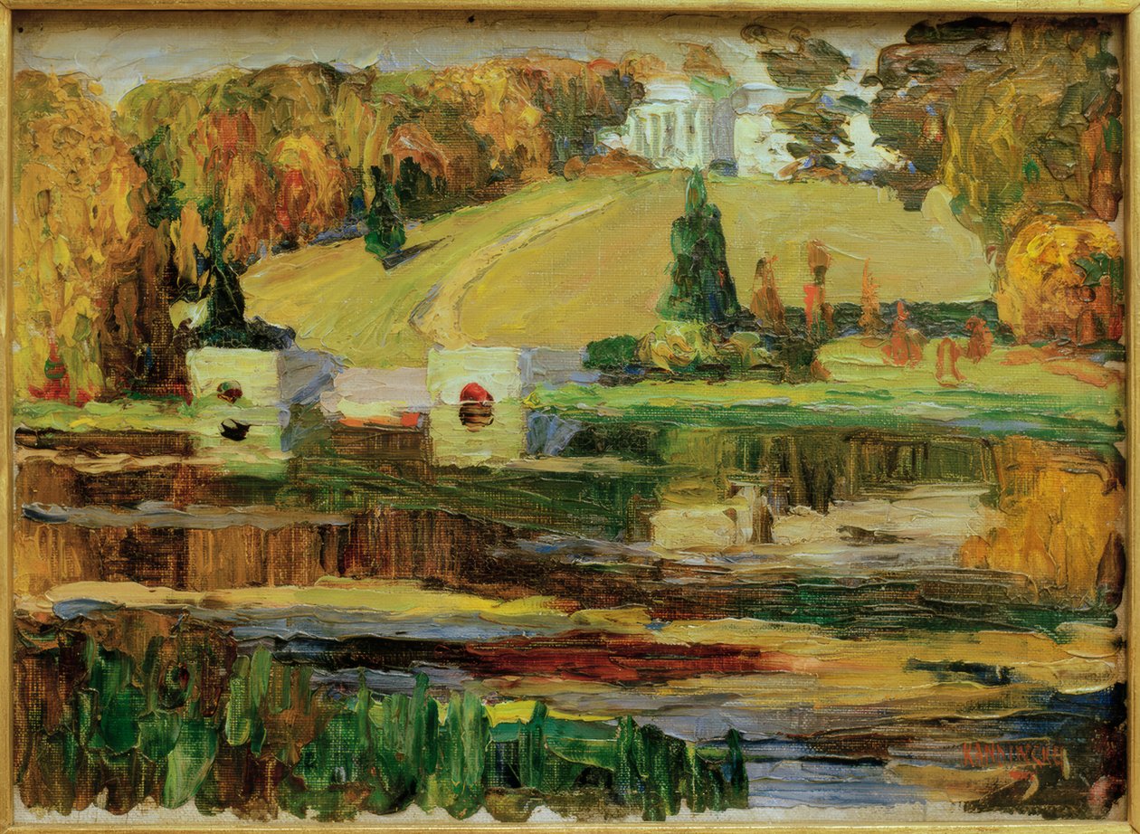 Vázlat Akhtyrka számára - ősz alkotó: Wassily Kandinsky
