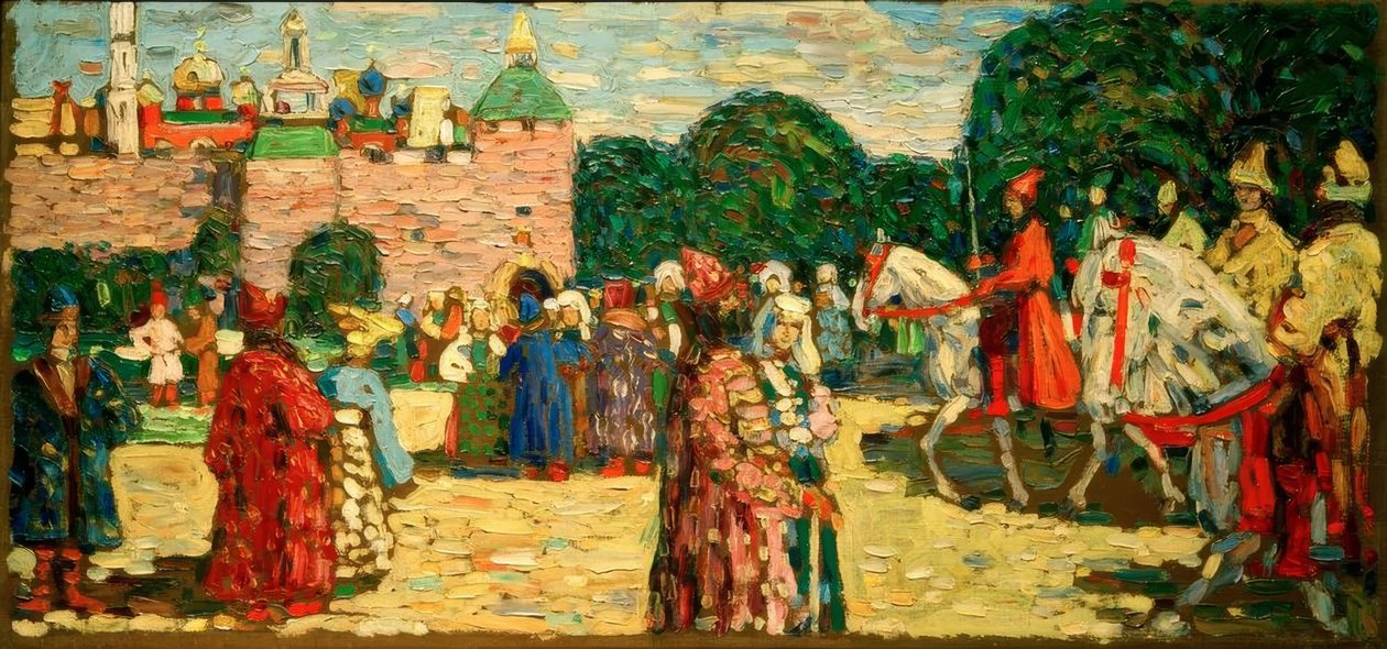 vasárnap (régi orosz) alkotó: Wassily Kandinsky