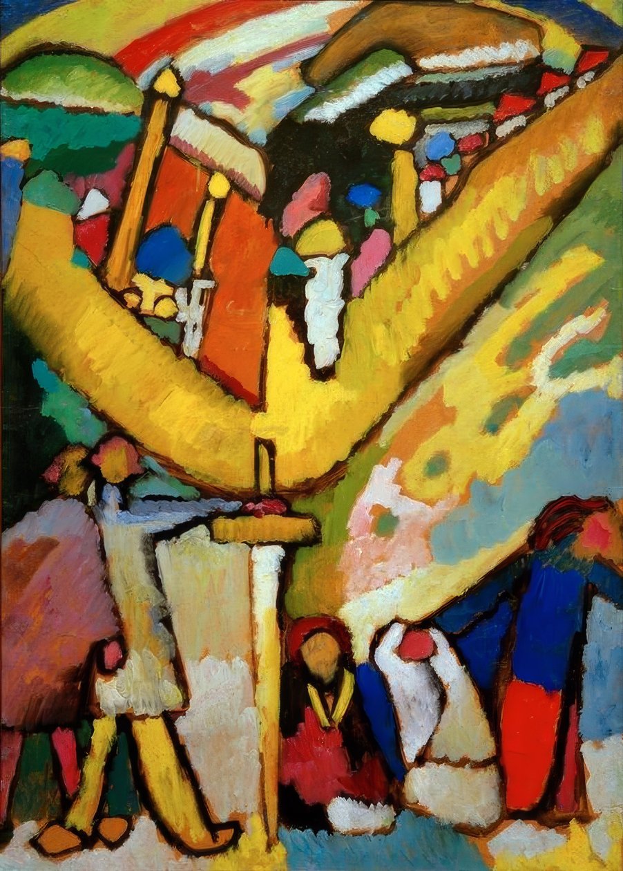 Tanulmány az improvizációról 8 alkotó: Wassily Kandinsky