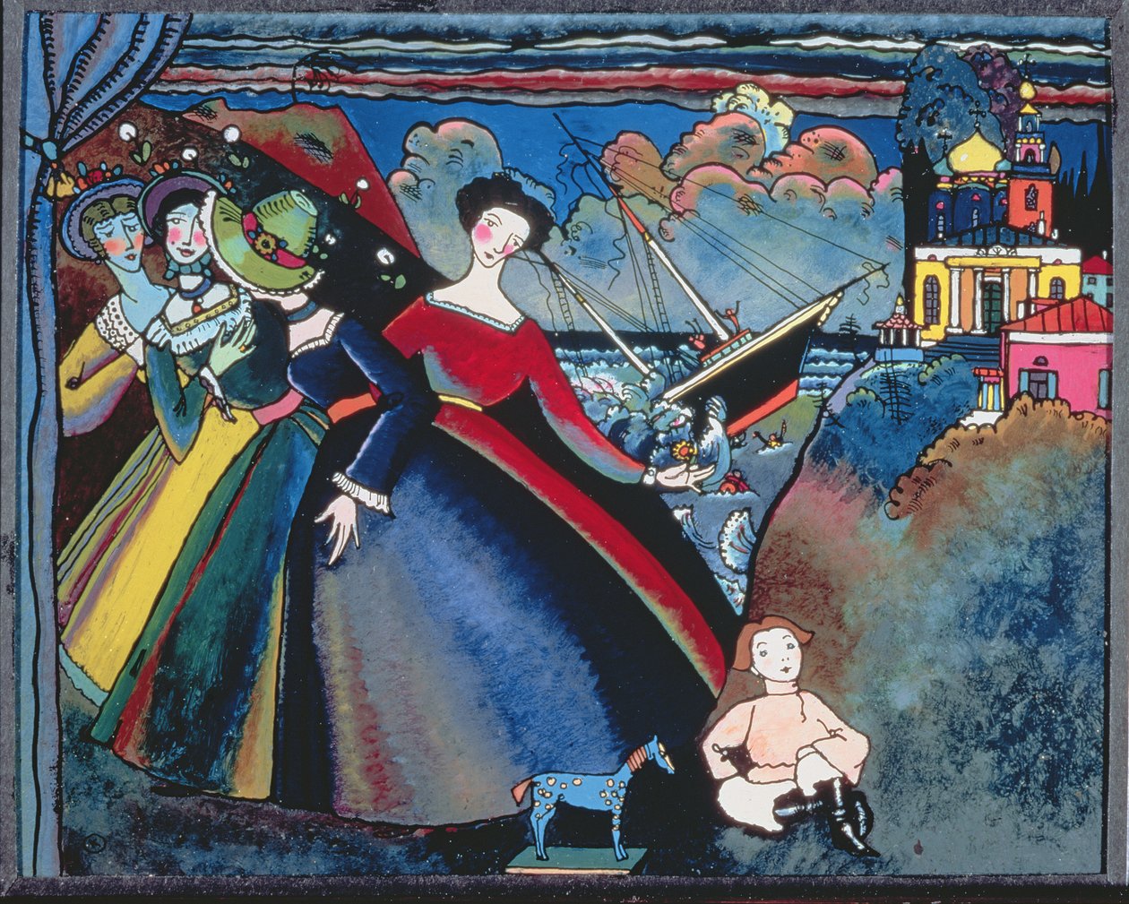 A hajó alkotó: Wassily Kandinsky