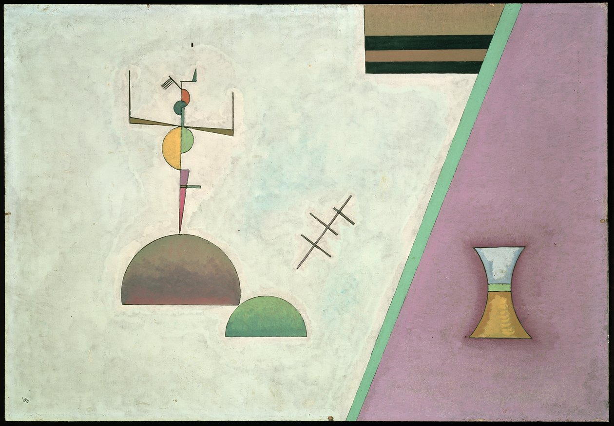 Két fekete vonal, 1930 alkotó: Wassily Kandinsky