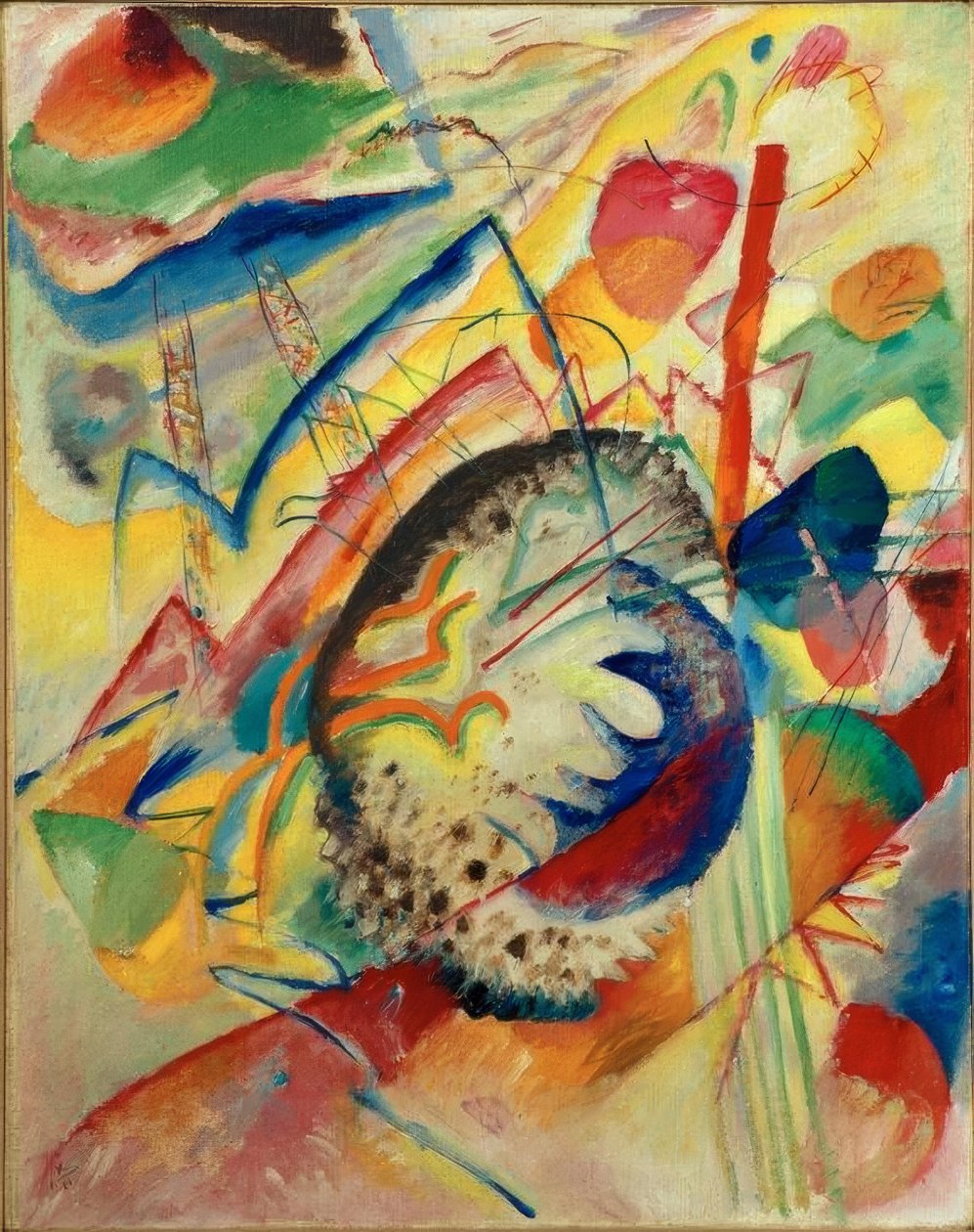Névtelen improvizáció II alkotó: Wassily Kandinsky