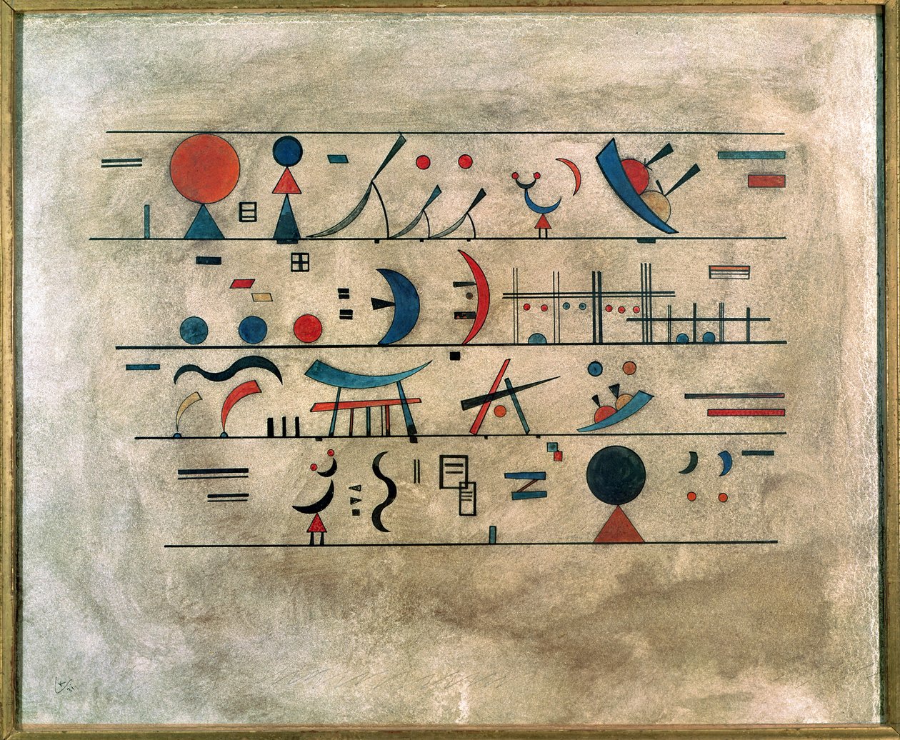 Karakterek sorozata, 1931 alkotó: Wassily Kandinsky