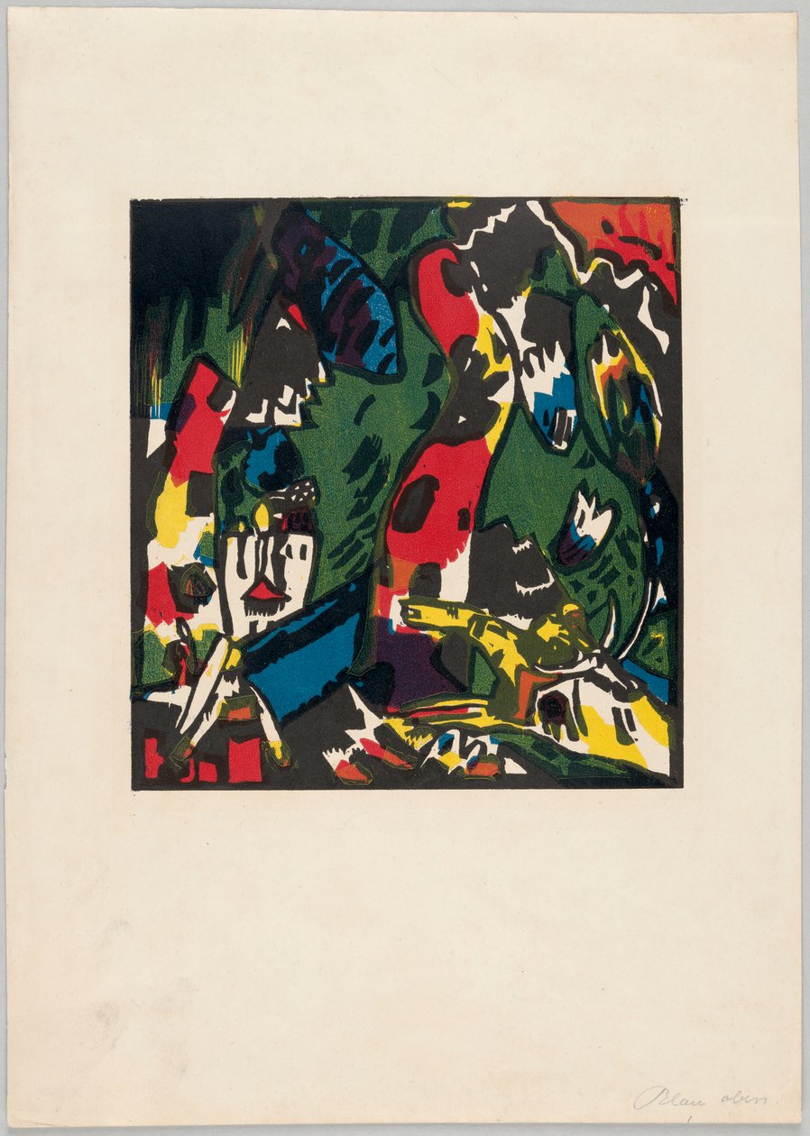 2 példány: íjász alkotó: Wassily Kandinsky