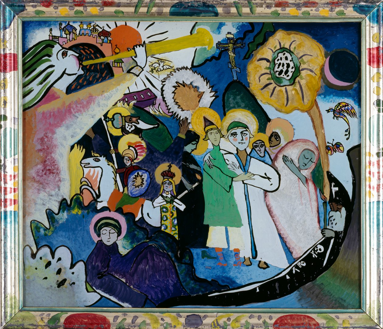 Mindenszentek I. alkotó: Wassily Kandinsky