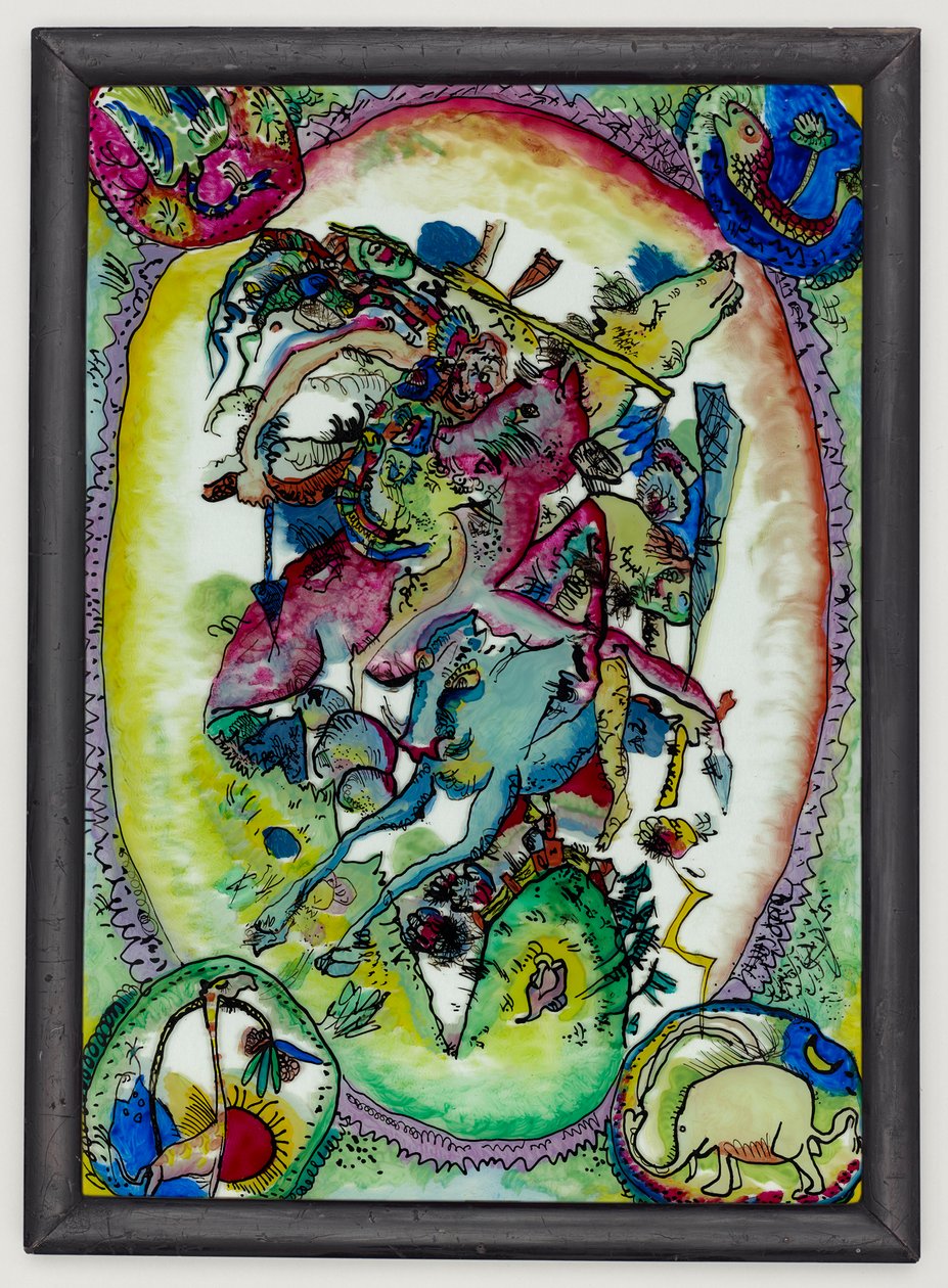Apokalyptische Reiter II alkotó: Wassily Kandinsky
