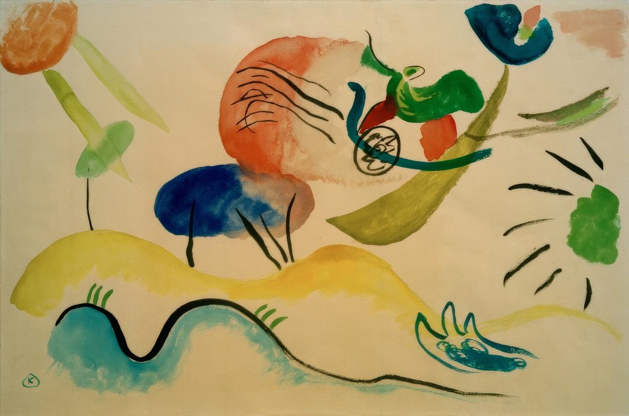 2-es számú akvarell alkotó: Wassily Kandinsky
