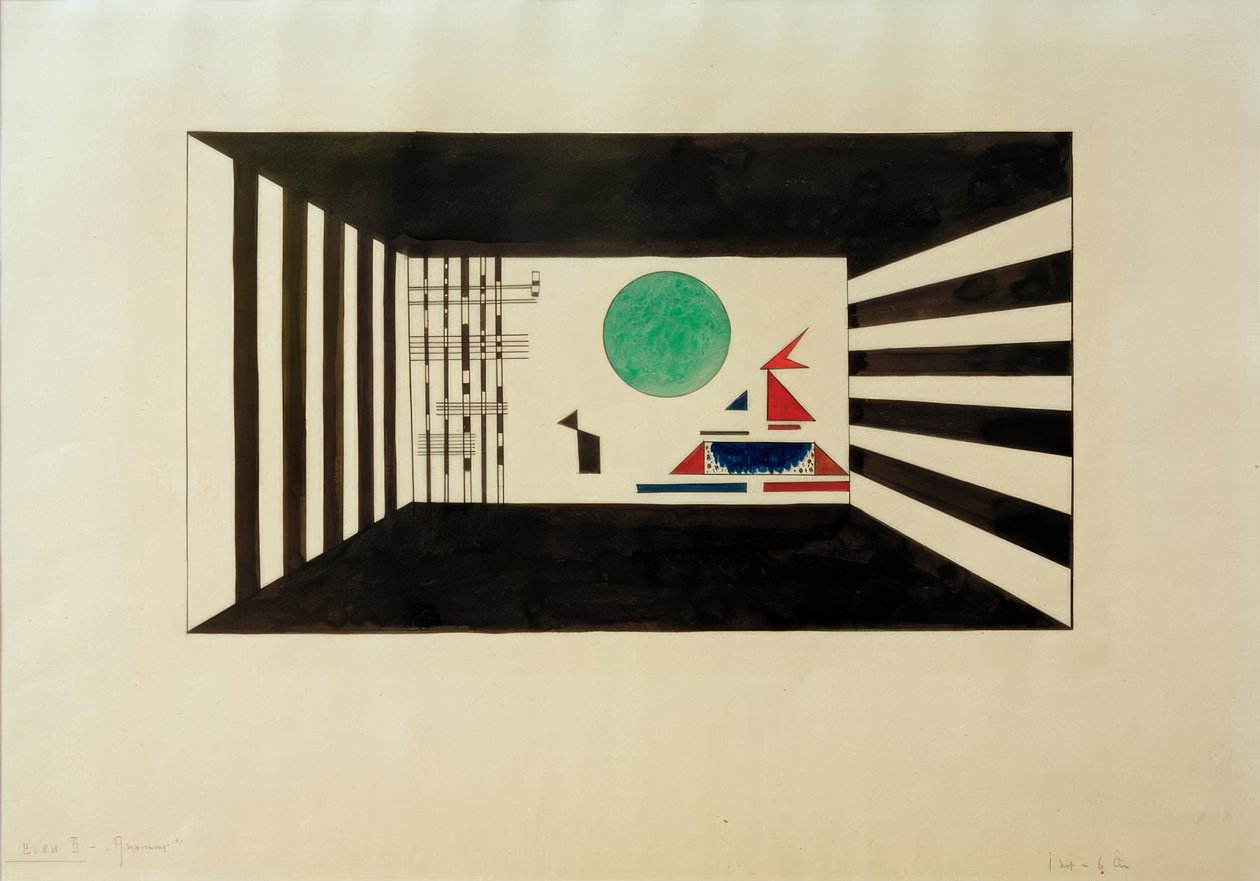 Képek egy kiállításon, II. kép: Gnomus alkotó: Wassily Kandinsky