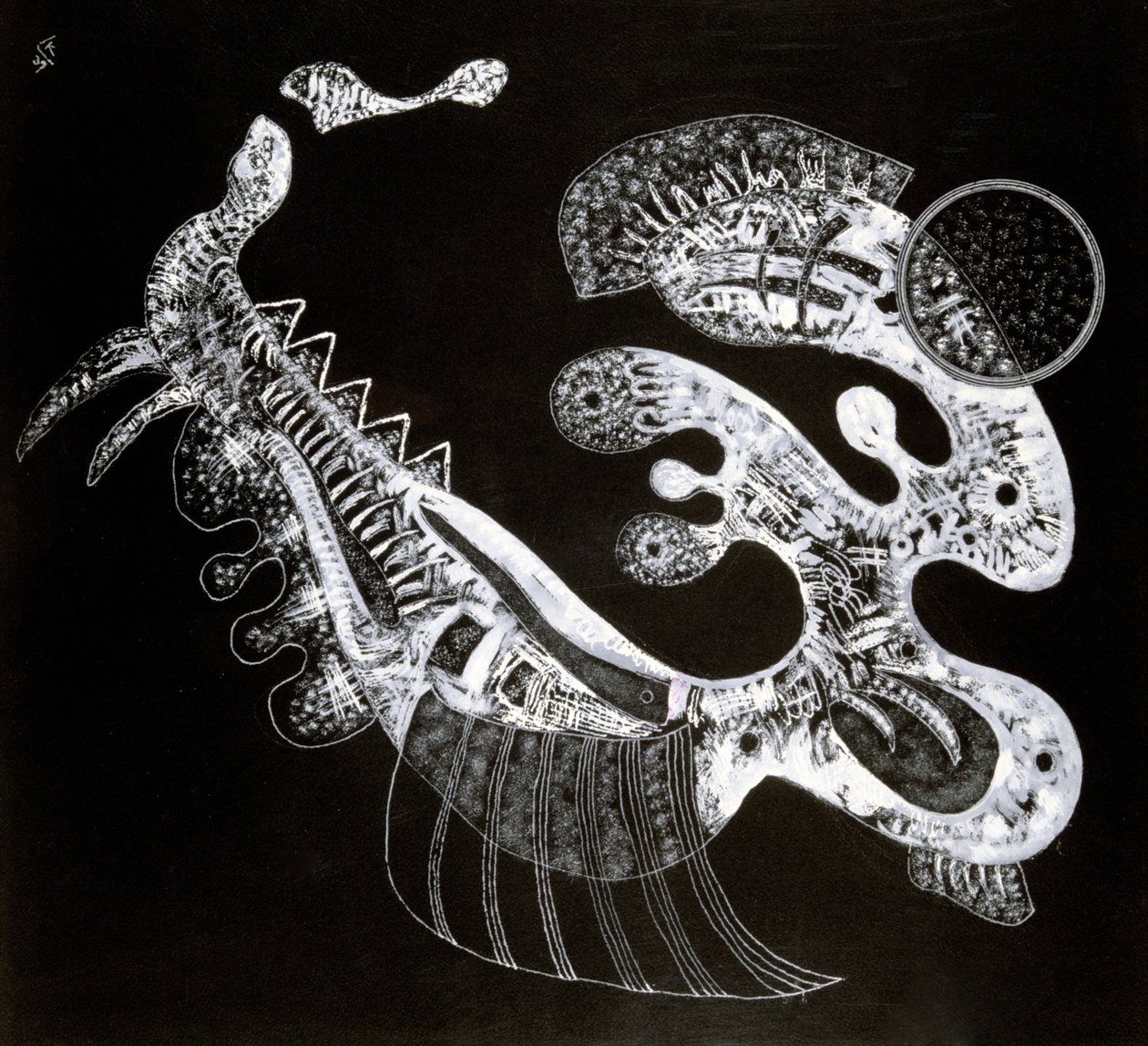 Fekete-fehér, XX. század alkotó: Wassily Kandinsky