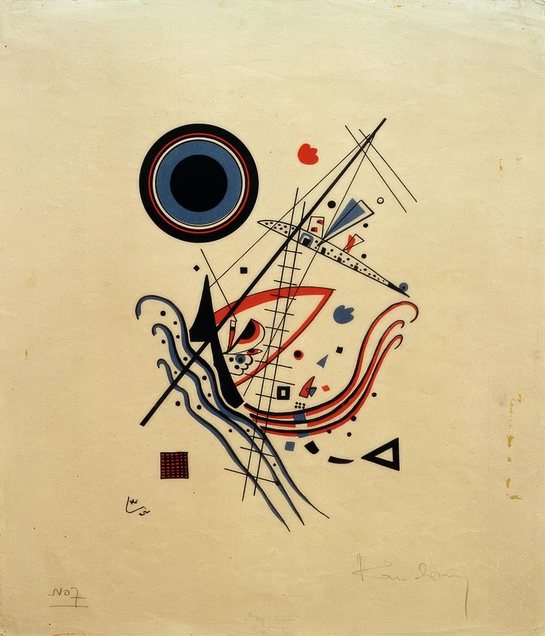 kék alkotó: Wassily Kandinsky