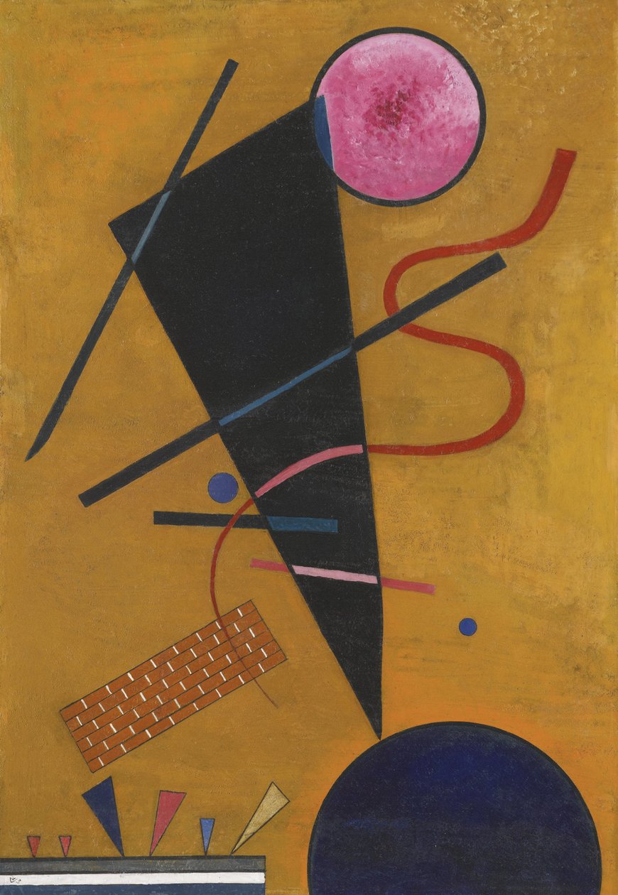 "" Kapcsolatfelvétel "" Painter Day Vaszilij Kandinszkij (vagy Wassily Kandinsky alkotó: Wassily Kandinsky