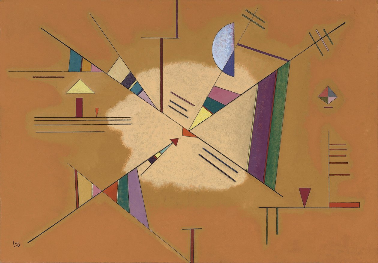 "" Diagonale "" Painter Day Vaszilij Kandinszkij (más néven Wassily Kandinsky alkotó: Wassily Kandinsky