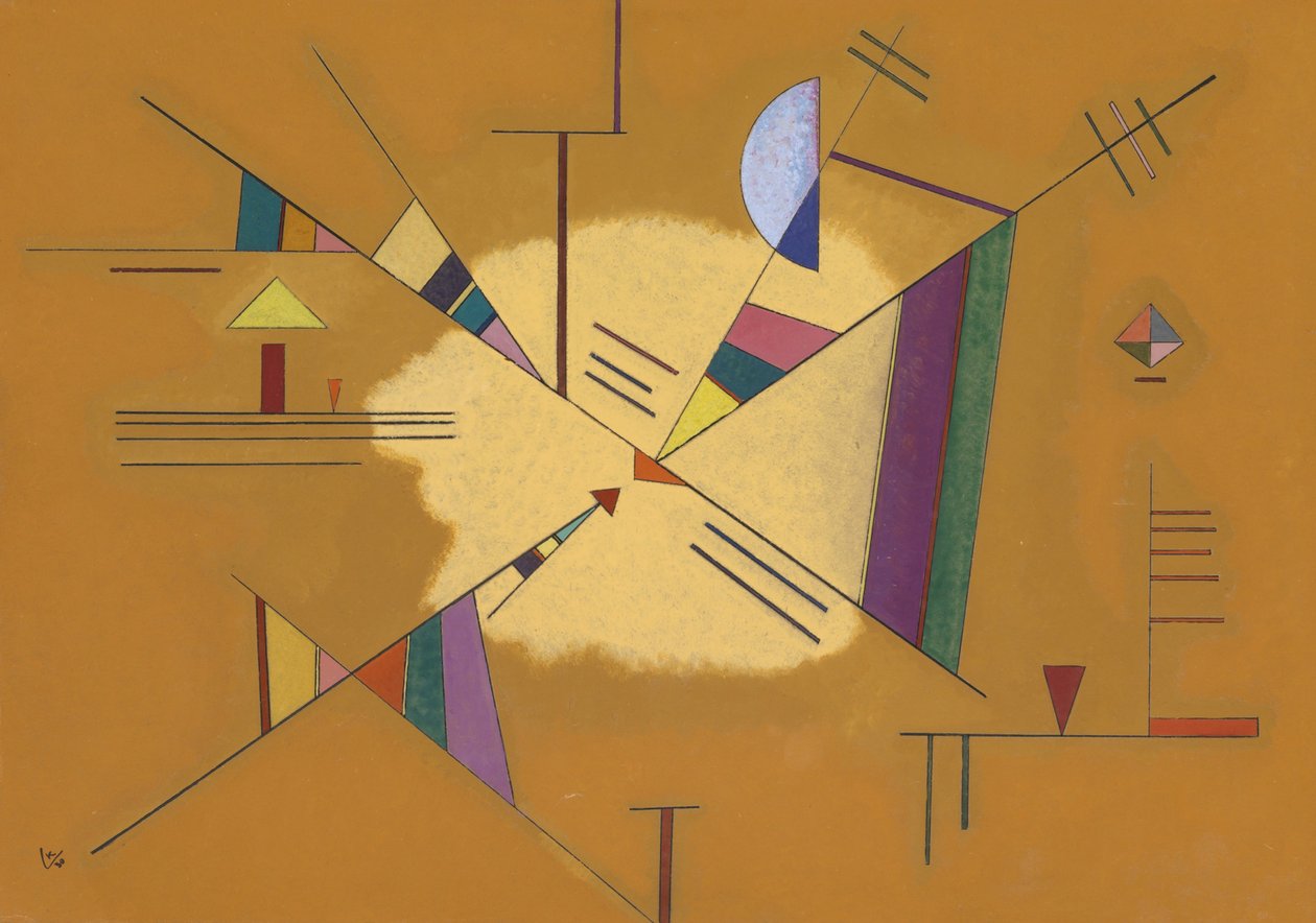 "" Diagonale "" Painter Day Vaszilij Kandinszkij (más néven Wassily Kandinsky alkotó: Wassily Kandinsky