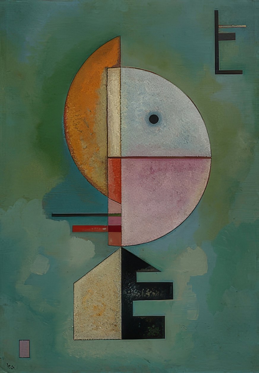 Fel. 1929 alkotó: Wassily Kandinsky
