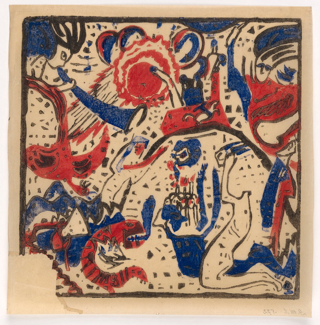 Für Klänge S. 97 alkotó: Wassily Kandinsky