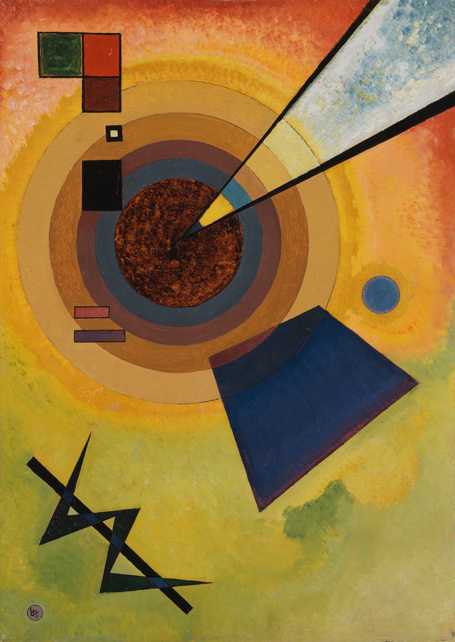 Zöld és Piros alkotó: Wassily Kandinsky