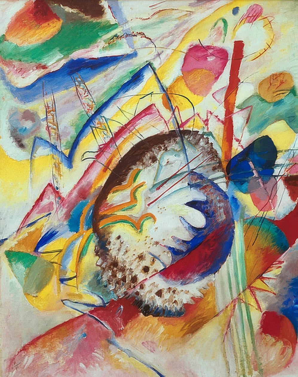 Remek tanulmány. 1914 alkotó: Wassily Kandinsky