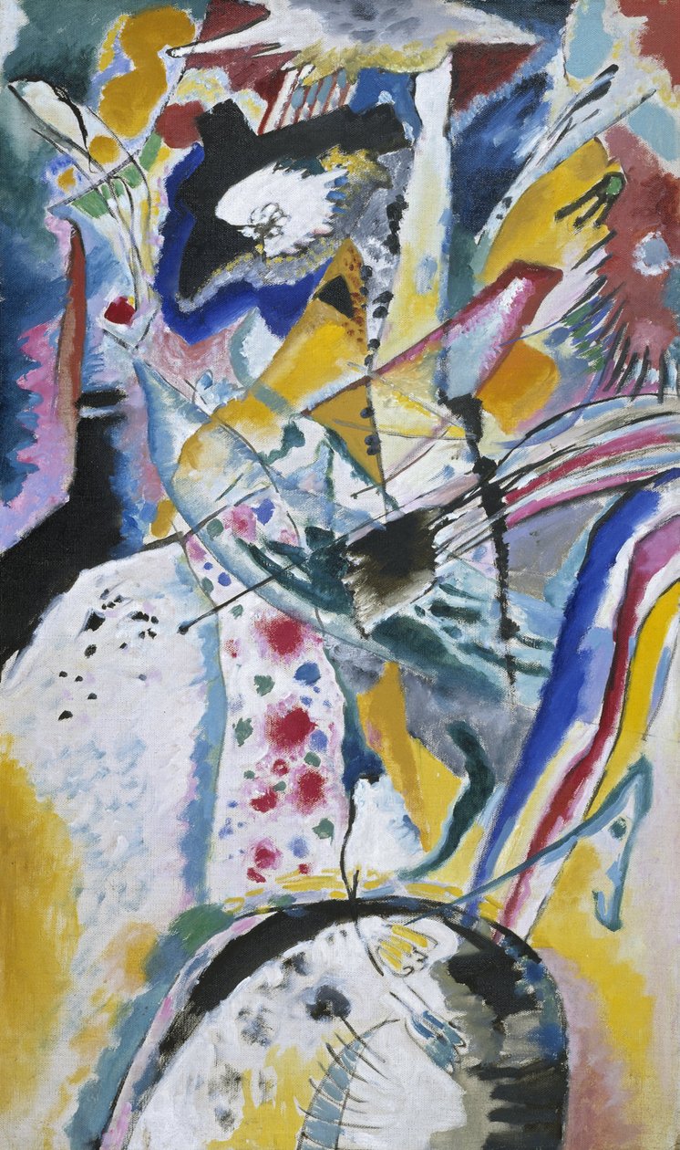 Nagy tanulmány falfestményhez Edwin R. Campbell számára (nyár) alkotó: Wassily Kandinsky