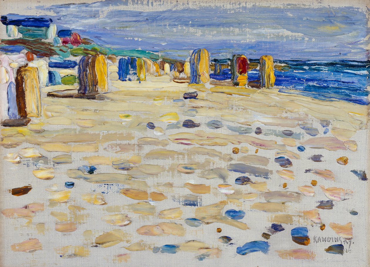 Hollandia – Strandkörbe alkotó: Wassily Kandinsky