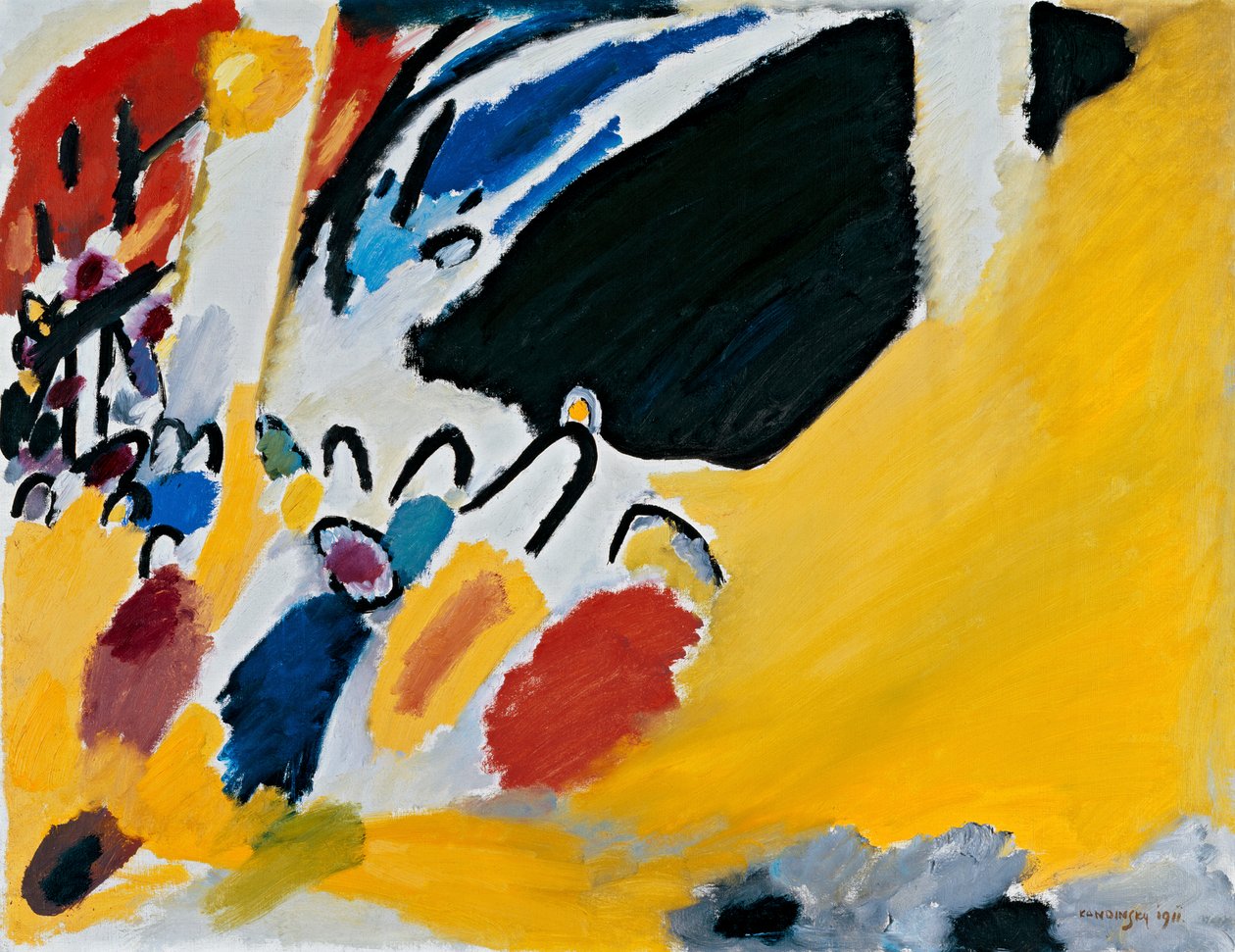 Impresszió III (Koncert) alkotó: Wassily Kandinsky