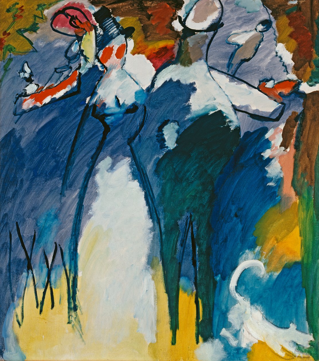 VI. benyomás (vasárnap) alkotó: Wassily Kandinsky