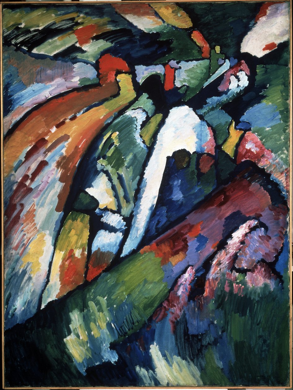 "" Improvizáció ೭ "" Painter Day Vaszilij Kandinszkij (avagy Wassily Kandinsky alkotó: Wassily Kandinsky