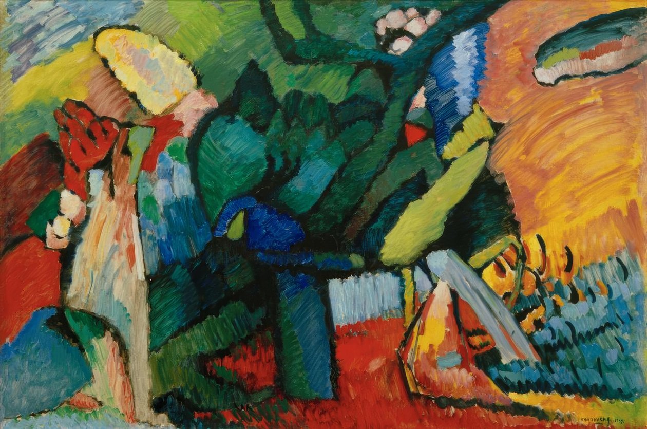 Improvizáció 4. sz alkotó: Wassily Kandinsky