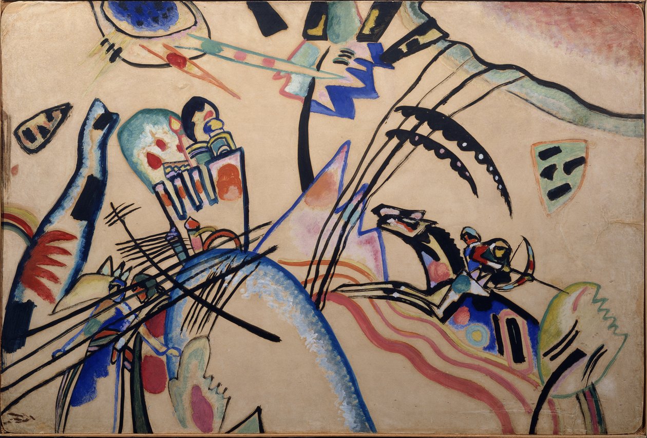 Improvizáció, c. 1913 alkotó: Wassily Kandinsky