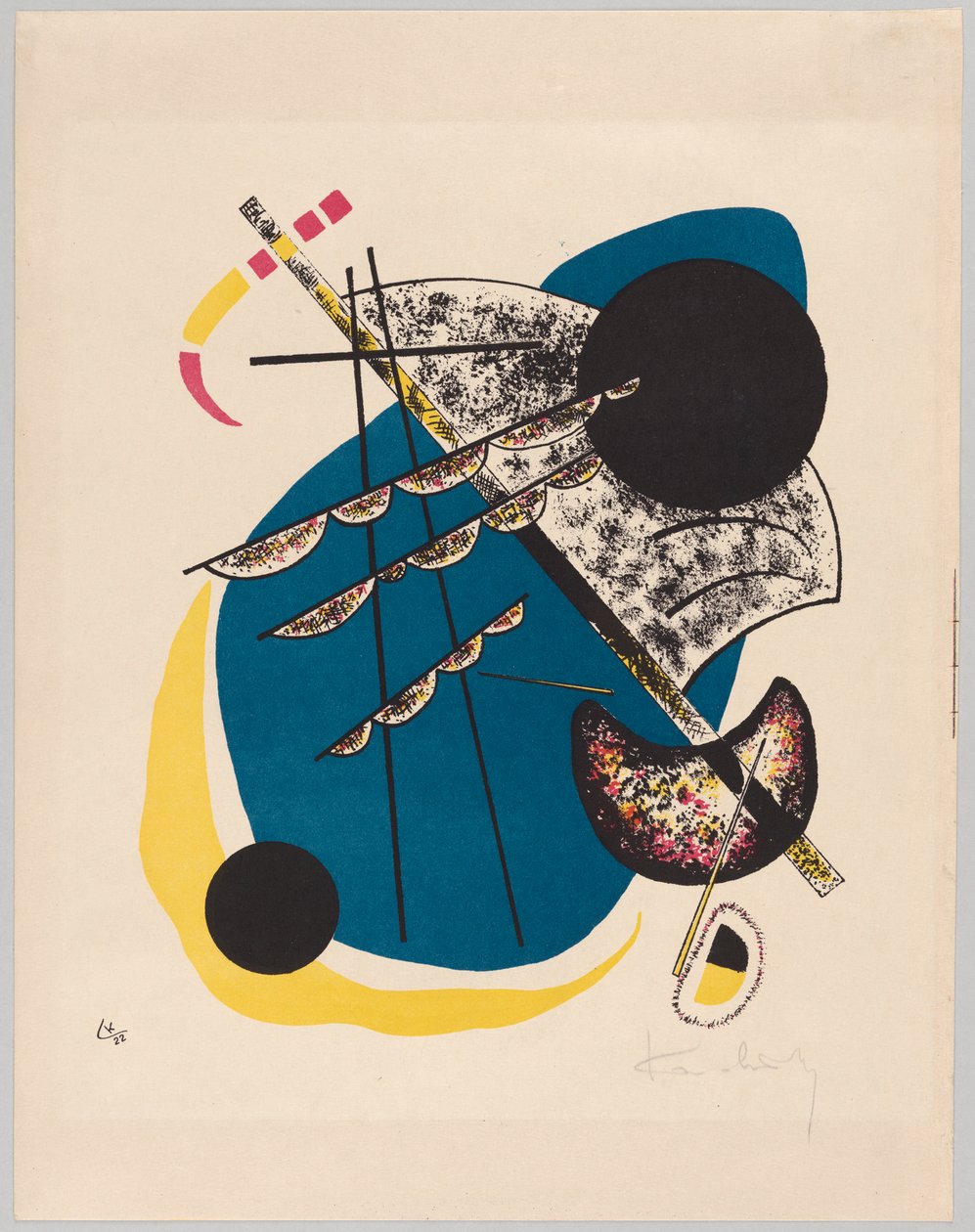 Kleine Welten II alkotó: Wassily Kandinsky