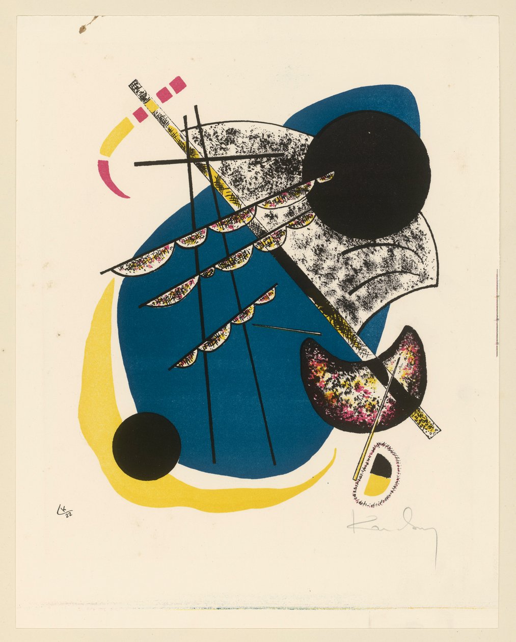 Kleine Welten II alkotó: Wassily Kandinsky
