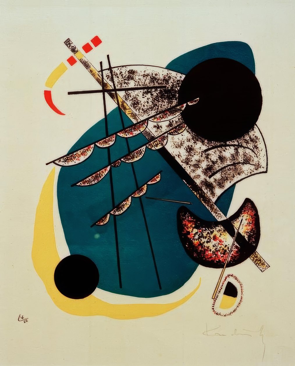 Kis világok II alkotó: Wassily Kandinsky