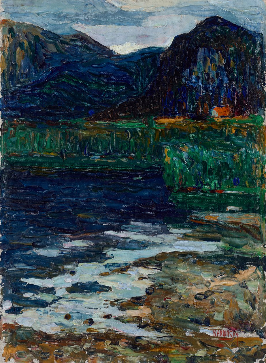 Kochel – Schlehdorf alkotó: Wassily Kandinsky