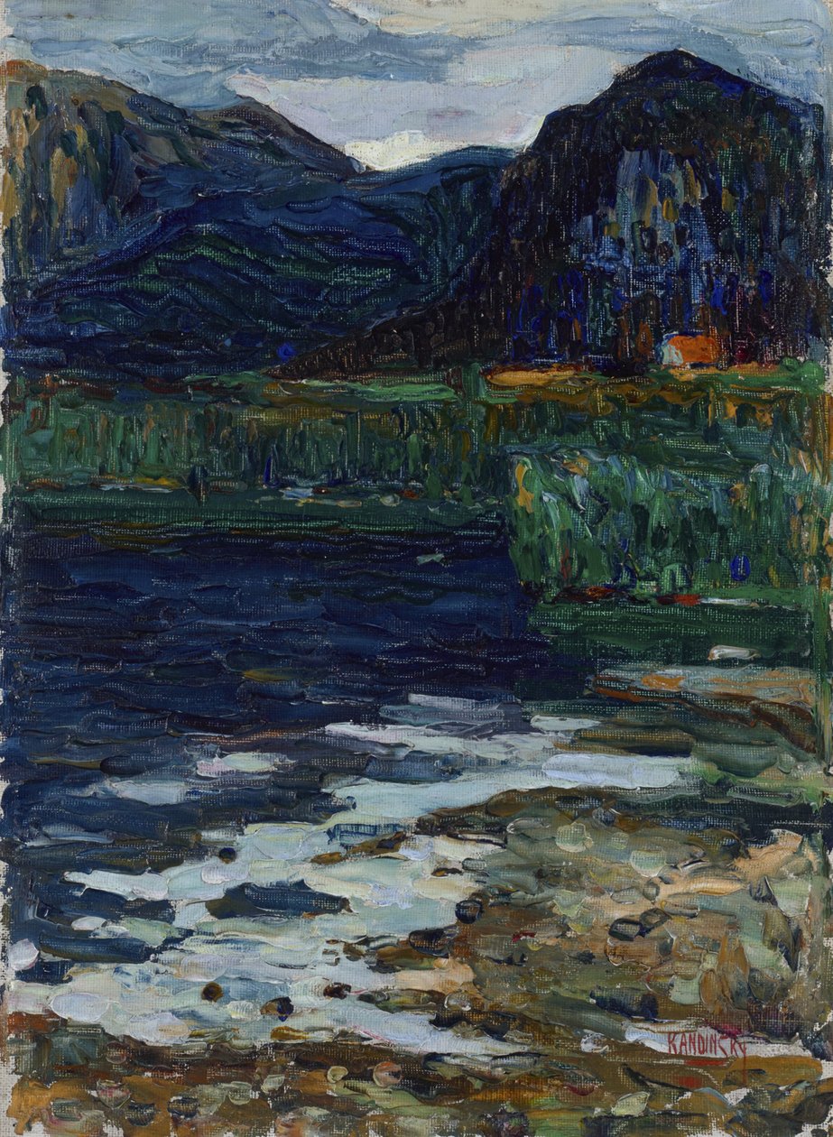Kochel – Schlehdorf alkotó: Wassily Kandinsky