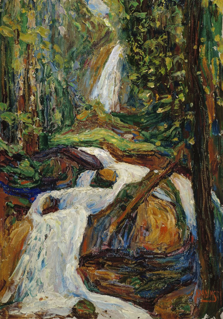 Kochel - Vízesés I alkotó: Wassily Kandinsky