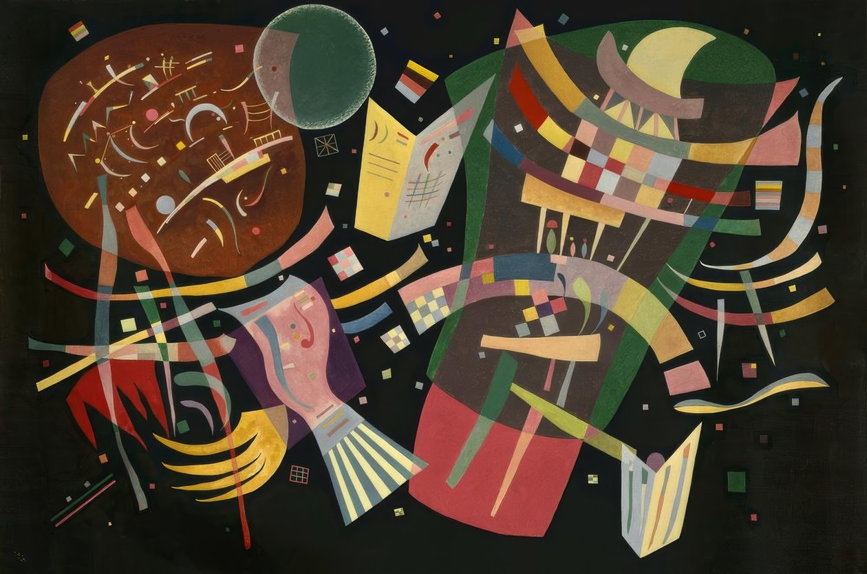 X összetétel alkotó: Wassily Kandinsky