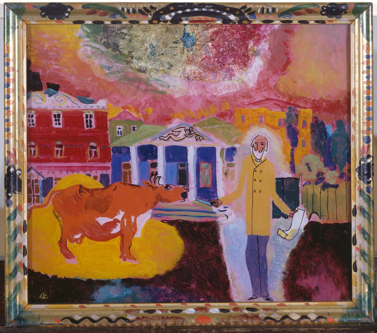 Tehén Moszkvában alkotó: Wassily Kandinsky