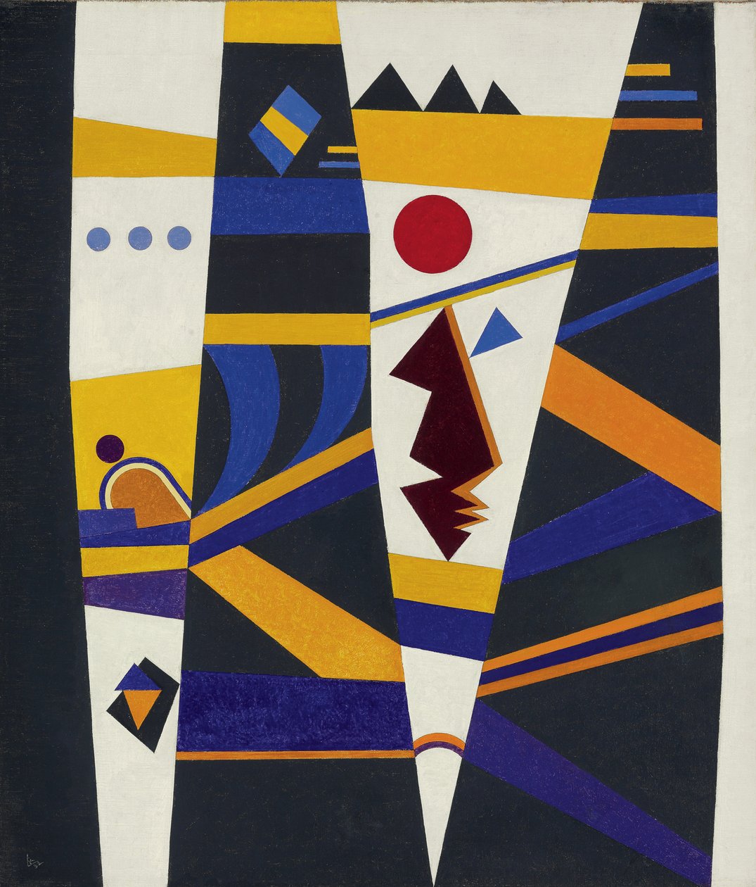 laison; kötés alkotó: Wassily Kandinsky